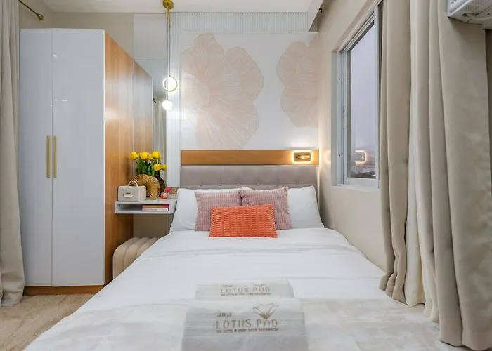 Apartment Lotuspod 1br Penthouse At Cebu Park Residences - Free Parking, Near Ayala, It Park, Iec Convention Mandaue City